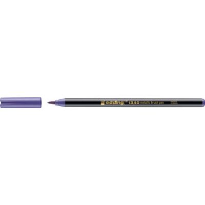 Pinselstift metallic, Strichbreite 1 - 6 mm, wasserbasierte Tinte, extrem lichtbeständig, violettmetallic