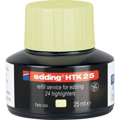 Nachfülltine HTK 25, Inhalt: 25 ml, pastellgelb