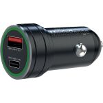 Kfz-Ladegerät 20W, mit 1x USB-A und 1x USB-C...