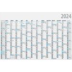 Jahreskalender, 102 x 68 cm, 1 Seite = 14 Monate, Druck:...