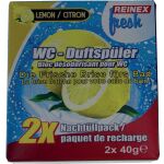 WC-Duftspüler Nachfüllung Lemon, 2er Pack,...