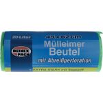 Mülleimer Beutel 20 Liter, 9 my, Beutelmaß:...