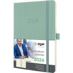 Wochenkalender Conceptum 2024, ca. DIN A5, mint green,...