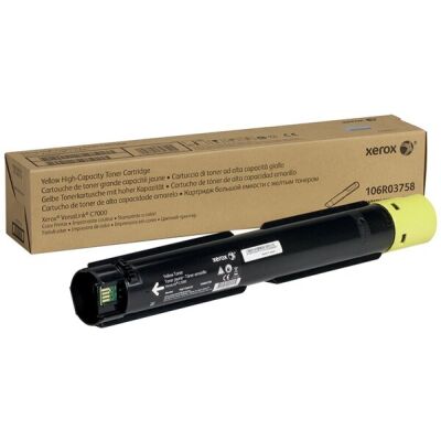 Toner Cartridge 106R03758, hohe Kapazität, für ca. 10.100 Seiten, gelb