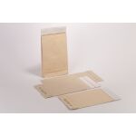 Papierversandtasche eco 300x80x430+110 mm Doppelfixverschluss