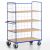 Rollcart hohe Etagenwagen, nach 1757-3, RAL: 5010 enzianblau