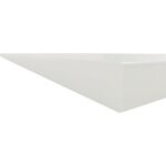 Tischplatte, (H x B x T) 25 x 1600 x 800 mm, weiß