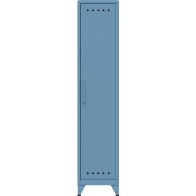 Garderobenschrank Fern Locker, Kleiderstange, 1 Fachboden, (H x B x T) 1800 x 380 x 510 mm, blau