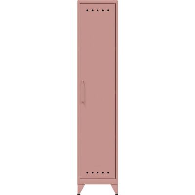 Garderobenschrank Fern Locker, Kleiderstange, 1 Fachboden, (H x B x T) 1800 x 380 x 510 mm, pastellpink