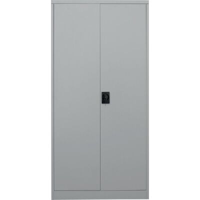 Flügeltürenschrank Universal, 4 Fachböden, (H x B x T) 1850 x 900 x 500 mm, zerlegt, lichtgrau