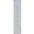 Z-Garderobenschrank Light, 2 Abteile, (H x B x L) 1850 x 400 x 500 mm, lichtgrau