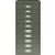 MultiDrawer?, 29er Serie, DIN A4, 10 Schubladen 51 mm hoch, (H x B x T) 590 x 279 x 380 mm, olivgrün