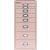 MultiDrawer?, 29er Serie, DIN A4, 8 Schubladen 2 x 25 mm/3 x 51 mm/3 x 102 mm, (H x B x T) 590 x 279 x 380 mm, pastellpink