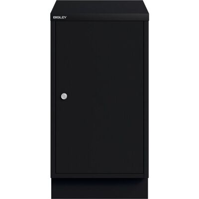 Ablageschrank MultiDrawer, Flügeltür, links öffnend, (H x B x T) 670 x 349 x 432 mm, schwarz