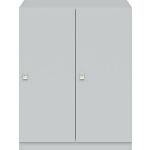 Garderobenschrank Pren, 2 Abteile, je 1 Fach, Tür...