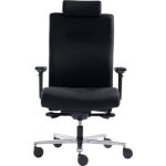 Bürodrehstuhl Sumo, mit Kopfstütze, mit...
