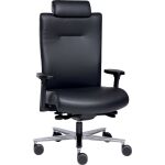 Bürodrehstuhl Sumo, mit Kopfstütze, mit...
