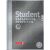 Collegeblock Premium Student Protokoll, 80 Blatt, 90g/qm, kariert, Rand und Kopfzeile, DIN A4, anthrazit