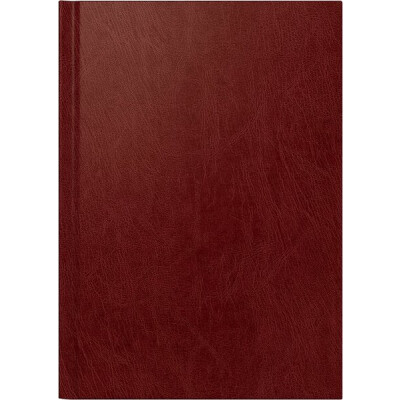 Buchkalender, 14,5 x 20,6 cm, Modell 795, 1 Tag/1 Seite (Sa. + So. 1 Seite) Eckperforation, Zeichenband, sechssprachig, halbstündliche Einteilung, Jahresübersicht Folgejahr, 352 Seiten