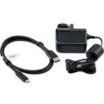 AC-Adapter: Flachstecker und USB-Kabel, flexibel scannen:...