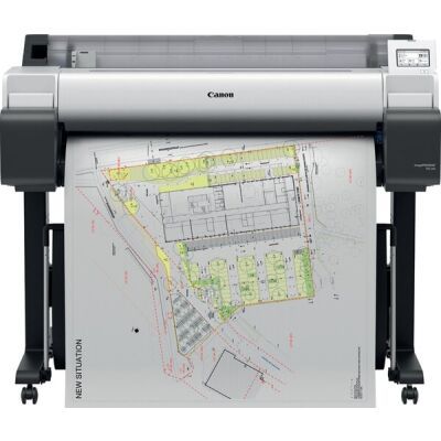 Großformatdrucker imagePrograf IPF TM340, DIN A0, 36 Zoll, 91,4 cm, 5 Tinten (je 1x MBK, BK, C, M, Y), 2400 x 1200 dpi, USB 2.0 Hi-Speed LAN, WLAN 2 GB Speicher