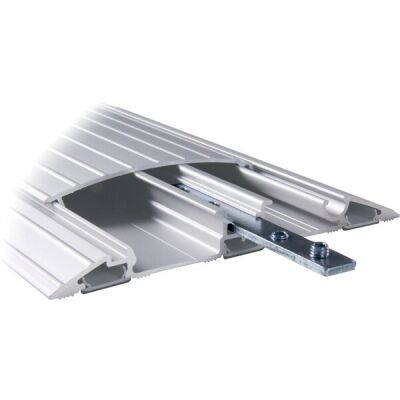 Verbindungsstück 492, für Kabelschutz Addit, ruschfestAluminium, silber