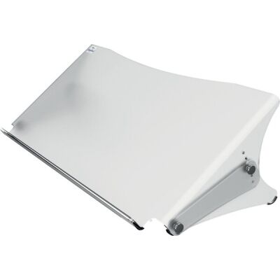 Dokumentenhalter Addit ErgoDoc® 401, verstellbar, 536 x 270 x 136 - 206 mm, Acryl matt, transparent