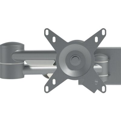 Monitorarm Viewmate Schienensystem 142, verstellbar, bis 15 kg pro Monitor, Stahl, silber