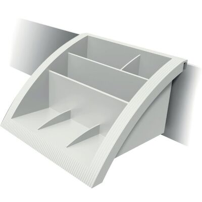 Utensilienablage Viewmate Option 170, 127 x 120 x 75 mm, weiß