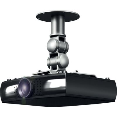 Beamer-Deckenbefestigung Addit 582, bis 15 kg, Stahl, silber