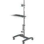 Workstation Viewmate Fußboden 702, Lenkrollen, 636...