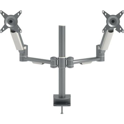 Monitorarm Viewmate plus Schreibtisch 862, bis 8 kg pro Monitor, Stahl, silber