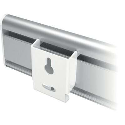 Schienensystem Viewlite Schreibtisch 712, bis 3 Geräte bis 8 kg, silber