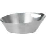 Brot- und Servierkorb VISTA, Edelstahl, gebürstet