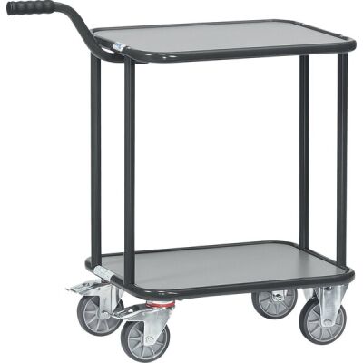 Griffroller 1164, Holzboden, TPE-Bereifung, bis 250 kg, anthrazitgrau