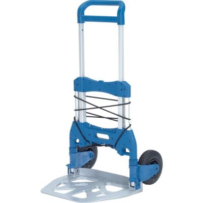 Paketroller 1735, Schaufel 595 x 450 mm, bis 250 kg, brillantblau