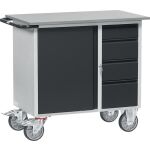 Werkstattwagen 2452, 1 Schrank, 4 Schubladen, Stahlblech,...