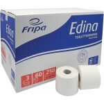 Toilettenpapier Edina, 3-lagig, hochweiß, mit...