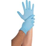 Nitrilhandschuhe Safe Light, puderfrei, blau, Gr. 7/S,...