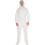 Overall mit Kapuze, PP, Gr. XL, weiß, 50 Stück