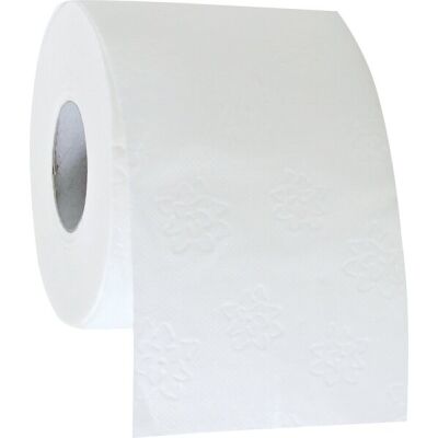 Toilettenpapier, 3-lagig, weiß, 250 Blatt/Rolle, 8 Rollen/Packung