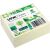 Haftnotiz, Recycling, 75 x 75 mm, Pastell gelb, 100 Blatt/Block, 3 Blöcke, Kartonverpackung