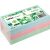 Haftnotiz, 125 x 75 mm, Pastell Mix grün, blau, rosa, 100 Blatt/Block, 6 Blöcke, Pergaminverpackung, FSC®-zertifiziert