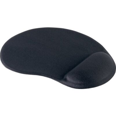Mauspad Ergo mit Memory Schaum, schwarz