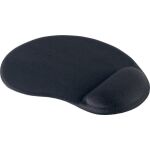 Mauspad Ergo mit Memory Schaum, schwarz