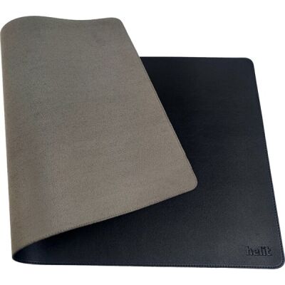 Schreibunterlage the flat mat, (L x H) 800 x 400 mm, Kunststoff, rollbar, schwarz