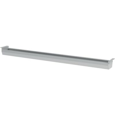 Kabelwanne KC18, klappbar, für Tische bis 1.800 mm, 1.462 mm, silber