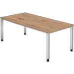 Schreibtisch QS2E, (H x B x T) 680-835 x 2000 x 800 mm,...