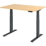 Sitz-/Stehschreibtisch XDBK12, (H x B x T) 640-1290 x...