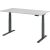 Sitz-/Stehschreibtisch XDBK16, (H x B x T) 640-1290 x 1600 x 800 mm, C-Fuß-Gestell, elektrisch höhenverstellbar, grau/graphit